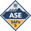 A logo of SAFe® Agile Software Engineering (Online Course & Certification) at Engaged Agility