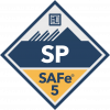 A logo of SAFe® for Teams (Online Course & Certification) at Engaged Agility